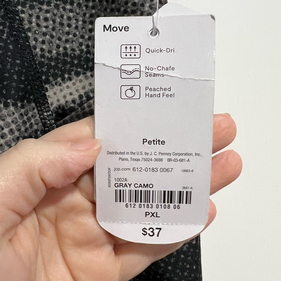 Women’s crap Capri leggings black white grey PXL highrise‎ XERSION petite - Picture 6 of 8